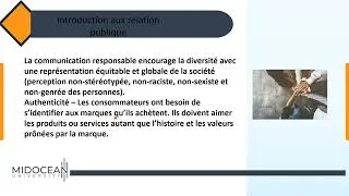 Thumbnail: Introduction aux Relation Publique_le cours 10_l'éthique de la communication_Midocean University