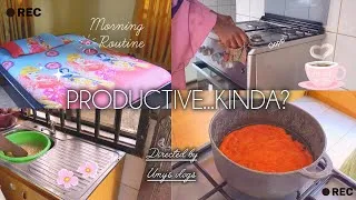 Thumbnail: Daily vlog | Slow Morning Routine + Productive Cozy Day at Home