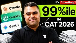 Thumbnail: Use AI Tools like THIS !! to Chase 99%ile in CAT 2026