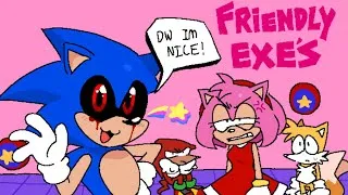 Thumbnail: When The Killer Is Friendly… | Sonic.EXE TD Animation 