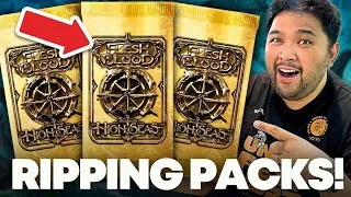 Thumbnail: GOOD TIMES - Opening Treasure Packs with the Gang! // Flesh and Blood TCG High Seas!