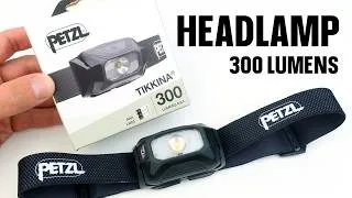 Thumbnail: PETZL TIKKINA Headlamp | 300 Lumens | Unboxing & Close-Up