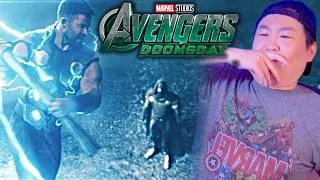 Thumbnail: *THEY'RE DOOMED!!* Avengers: Doomsday OFFICIAL Trailer!! [REACTION]