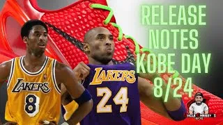 Thumbnail: RELEASE NOTES: 8/24 KOBE DAY PREVIEW