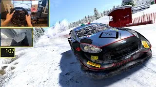 Thumbnail: Rally Sweden - Ford Fiesta WRC | WRC 10 | Thrustmaster T300RS Gameplay 4K