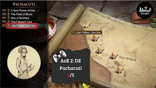 Thumbnail: AOE2:DE / PS5 / Pachacuti Campaign / Like Father, Like Son