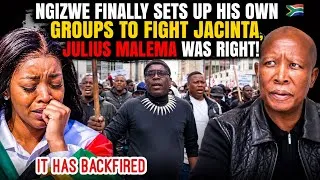 Thumbnail: BACKFIRED‼️ NGIZWE FINALLY SETS UP HIS OWN GROUPS TO F!GHT JACINTA🤣JULIUS MALEMA WAS RIGHT 