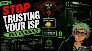 Thumbnail: Your ISP Sees Everything. Build Your Own DNS Instead. (OpenBSD + Unbound)