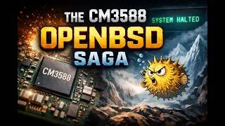 Thumbnail: The CM3588 OpenBSD Saga (Part 3)