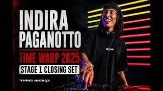 Thumbnail: Indira Paganotto. Time Warp 2025. Stage 1 Closing Set | Liquid Light Show