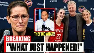 Thumbnail: Larry Bird, Caitlin Clark & Sophie Cunningham SHOCK the WNBA — Stephanie White In TEARS!