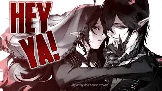 Thumbnail: Nightcore ↬ Hey Ya! [ROCK VERSION | NV]