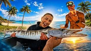 Thumbnail: Ep #8 This Island in the GBR is NEXT LEVEL | Fishing, Spearfishing, Exploring Australia's Coastline