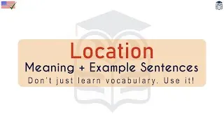 Thumbnail: Location Meaning : Definition of Location