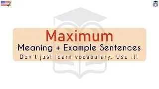 Thumbnail: Maximum Meaning : Definition of Maximum
