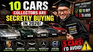 Thumbnail: 10 Cars Collectors Are Secretly Buying in 2026 (And 5 I'd Avoid Completely!)