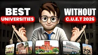 Thumbnail: Top Universities Without CUET 2026🔥 || Direct Admission College in India ( No CUET Required ) 