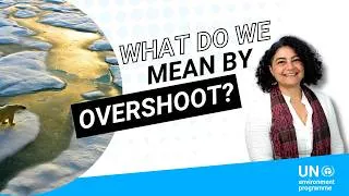 Thumbnail: What is overshoot? #climate