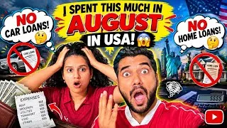 Thumbnail: I Spent THIS MUCH in August in USA! 😱 | COST OF LIVING IN AMERICA!🇺🇸 | No Car Loan, No Home Loan!