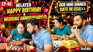 Thumbnail: OUR MINI DINNER DATE IN USA! 🫶🇺🇸 | BELATED BIRTHDAY & WEDDING ANNIVERSARY CELEBRATION 😍 | EP 46