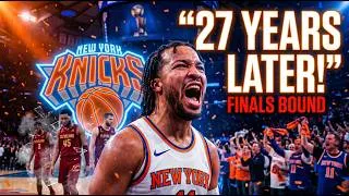 Thumbnail: The 27-Year Curse is OVER: Knicks Dominate the East 🚨🏀