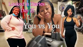 Thumbnail: strong like YOU | hesitation share before & after pictures in weightloss journey |push-Up PR |Day 25