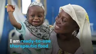 Thumbnail: Be a monthly donor and save lives, send Ready-to-Use Therapeutic Food (RUTF) to children in need.