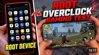 Thumbnail: ❄️ROOT + CPU Overclock 🔥 [FF MAX] [BGMI] TEST 