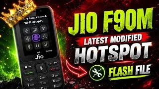 Thumbnail: 🔥 Jio F90M Latest Modified Hotspot Flash File | New Update 2026
