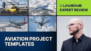 Thumbnail: Aviation Project Templates: Expert Review (UNIGINE 2 Sim SDK)
