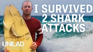 Thumbnail: "I Survived The Only Double Shark Attack Caught On Camera" 🦈 | UNILAD Adventure