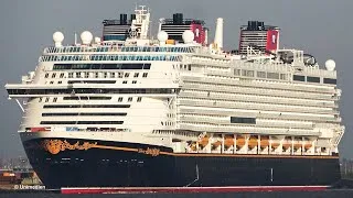 Thumbnail: DISNEY ADVENTURE | amazing beautiful turn of DISNEY CRUISE LINE ship in awesome sunshine | 4K-Video