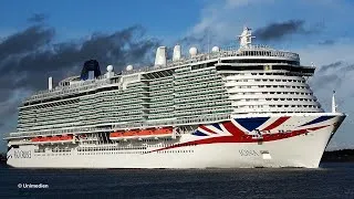 Thumbnail: IONA | awesome beautiful arrival of P&O CRUISES ship in Rotterdam (Netherlands) | 4K-Quality-Video