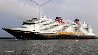 Thumbnail: DISNEY DESTINY | maiden sailing of brand new cruise ship under flag of DISNEY CRUISE LINE | 4K-Video