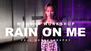 Thumbnail: Woonha Full Dance Class - Rain On Me Choreography