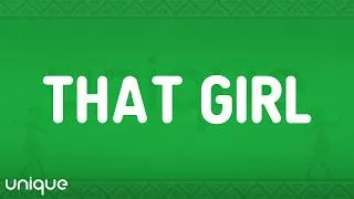 Thumbnail: Darkoo - That Girl (Lyrics) ft. Asake