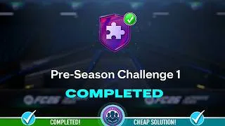 Thumbnail: Pre-Season Challenge 1 SBC Completed - Cheap Solution & Tips – FC 26