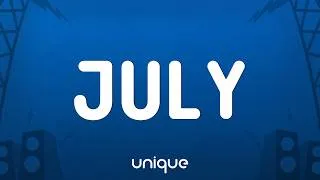 Thumbnail: Hozier - July (Lyrics)