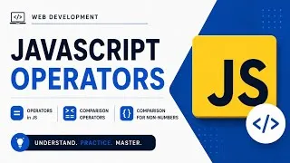 Thumbnail: JS Operators & Comparison Explained 🔥 #web development #javascript #coding #programming 