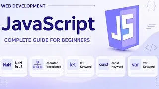 Thumbnail: JavaScript NaN, let, var, const & Operator Precedence 🔥 | JS Basics #coding #javascript #tech 