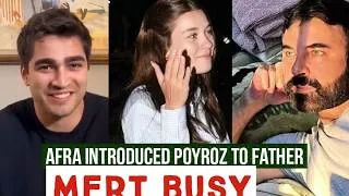 Thumbnail: Afra Saraçoğlu Introduced Poyroz to father !Mert Ramazan Demir Busy