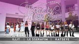 Thumbnail: [KPOP IN PUBLIC - ONE TAKE] LE SSERAFIM x ILLIT x KATSEYE COVER - ‘ICONIC BY MISTAKE’ Dance Cover 