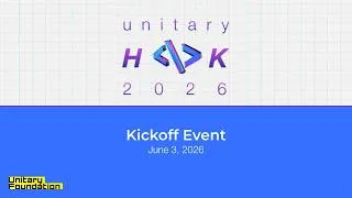Thumbnail: unitaryHACK26 Kickoff