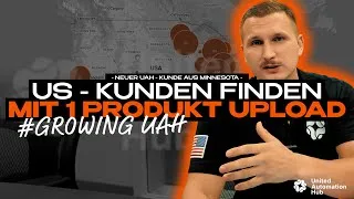 Thumbnail: Datenupload statt Kaltakquise: So gewinnen UAH-Mitglieder neue US-Kunden 🇺🇸