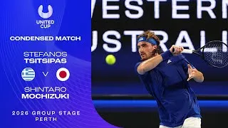 Thumbnail: Stefanos Tsitsipas v Shintaro Mochizuki Condensed Match | United Cup 2026 Group E