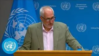 Thumbnail: Syria, Palestine & other topics - Daily Press Briefing (23 July 2026) | United Nations