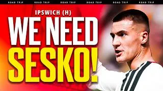 Thumbnail: Start SESKO! We Must Avoid EMBARRASSMENT! Man United vs Ipswich Town Road Trip