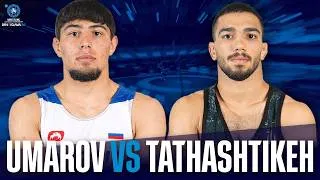 Thumbnail: The challenge at the end saved Umarov | Aliasghar TATHASHTIKEH (IRI) vs. Zalimkhan UMAROV (RUS)
