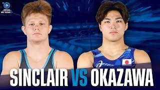 Thumbnail: Sinclair went down 6-0. The rest...watch and see | Aeoden SINCLAIR (USA) vs. Natsura OKAZAWA (JPN)