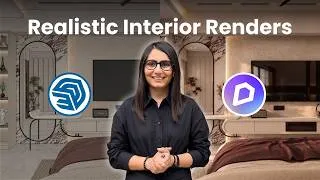 Thumbnail: How I Turn SketchUp Models Into Realistic Interior Renders | D5 Render Tutorial